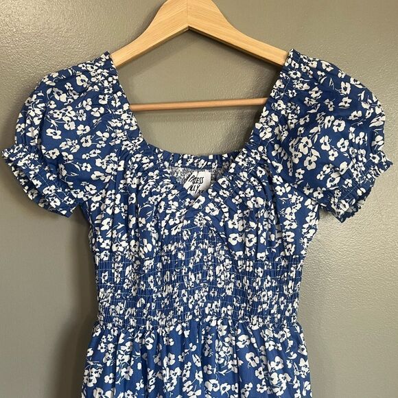 Princess Polly Daniela smock floral mini dress size 2 cottagecore feminine - Picture 5 of 7